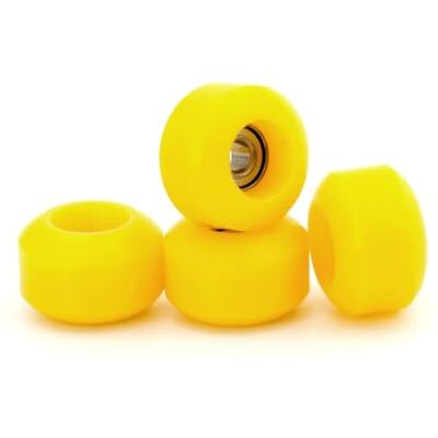 Xinglongs Lot de 16 roues de skateboard en forme de rue avec verrouillage de roulement Xinglongs Lot de 16 roues de skateboard en forme de rue avec verrouillage de roulement