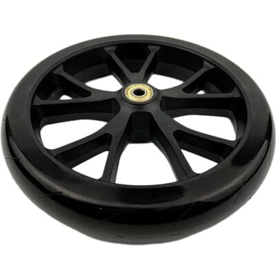 OZDTLP Roue de trottinette à rebond élevé 8 pouces, résistante aux intempéries, facile installer, excellente traction, roues 200 mm(5 Spokes Wheel) OZDTLP Roue de trottinette à rebond élevé 8 pouces, résistante aux intempéries, facile installer, excellente traction, roues 200 mm(5 Spokes Wheel)
