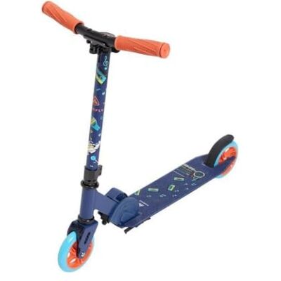 Firefly Trottinette pour enfant A 120 1.0, bleu foncé/orange/bleu, taille unique Firefly Trottinette pour enfant A 120 1.0, bleu foncé/orange/bleu, taille unique
