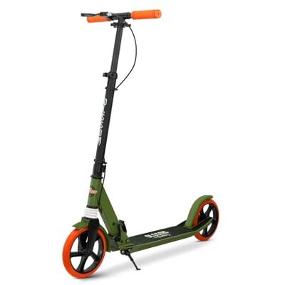 Olsson & Brothers OLSSON Trottinette Cheer Roulements ABEC 9, guidon avec hauteur réglable (90-104 cm), pliable, poignées en silicone TPR BMX, suspension avant, repose-pieds et roues de 200 mm PU, homologuée Olsson & Brothers OLSSON Trottinette Cheer Roulements ABEC 9, guidon avec hauteur réglable (90-104 cm), pliable, poignées en silicone TPR BMX, suspension avant, repose-pieds et roues de 200 mm PU, homologuée
