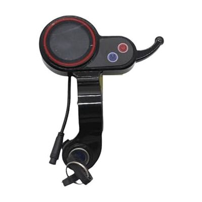 ZEMNLO Compteur d'accélérateur Jx-100 avec interrupteur à clé, contrôleur 48 V 18 A, pièce de rechange for scooter électrique EVERCROSS H5 Écran d'affichage pour trottinette électrique(JX-100 throttle ZEMNLO Compteur d'accélérateur Jx-100 avec interrupteur à clé, contrôleur 48 V 18 A, pièce de rechange for scooter électrique EVERCROSS H5 Écran d'affichage pour trottinette électrique(JX-100 throttle