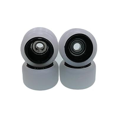 LEEFAI Roues de skateboard Pro Fingerboard (roues) Fabriqué à la main En alliage Dimensions : 7,8 x 4,8 mm Noir LEEFAI Roues de skateboard Pro Fingerboard (roues) Fabriqué à la main En alliage Dimensions : 7,8 x 4,8 mm Noir