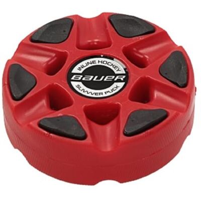 Bauer Silvvver Palet de hockey en ligne I Puck de hockey de rue I Palet pour scooter et rollers I Palet d'intérieur à faible friction I Empêche les sauts d'emmaillotage Rouge Bauer Silvvver Palet de hockey en ligne I Puck de hockey de rue I Palet pour scooter et rollers I Palet d'intérieur à faible friction I Empêche les sauts d'emmaillotage Rouge