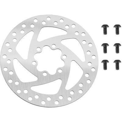 Yungeln Disque de frein 140 mm en acier avec 6 boulons compatible avec trottinette électrique KUGOO M4/M4 Pro, Ninebot F20 F30 F40 Yungeln Disque de frein 140 mm en acier avec 6 boulons compatible avec trottinette électrique KUGOO M4/M4 Pro, Ninebot F20 F30 F40