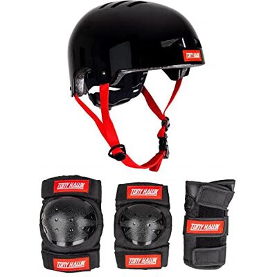 Tony Hawk Set de protections Helmet & Padset BK Tony Hawk Set de protections Helmet & Padset BK