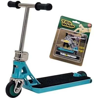 TAILWHIP PRO Trottinette avec roulements à billes – Pas de jeu, silencieux, autocollants de planche pour personnalisation, en métal robuste, pour enfants et adultes, Tiffany TAILWHIP PRO Trottinette avec roulements à billes – Pas de jeu, silencieux, autocollants de planche pour personnalisation, en métal robuste, pour enfants et adultes, Tiffany