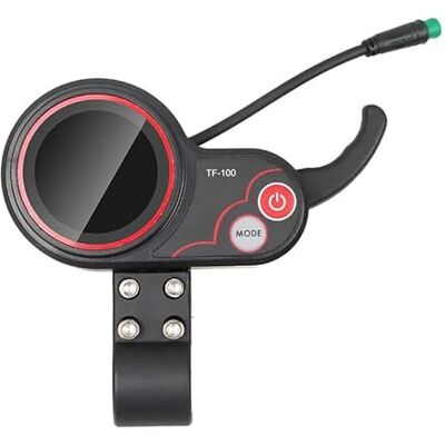 Fututech Contrôleur TF-100 pour Kugoo M4 Compteur d'Affichage Commutateur d'Affichage LCD Tableau de Bord pour Scooter Electrique Accessoire Trottinette (5 broches) Fututech Contrôleur TF-100 pour Kugoo M4 Compteur d'Affichage Commutateur d'Affichage LCD Tableau de Bord pour Scooter Electrique Accessoire Trottinette (5 broches)