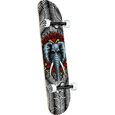 Powell Peralta Factory Skateboard complet Vallely Elephant Blanc 8 Powell Peralta Factory Skateboard complet Vallely Elephant Blanc 8