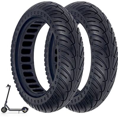 Bitume Pneus Pleins pour Trottinette Électrique Xiaomi, M365, M365 Pro, 1S, Pro2, Essential, 3 2x Pneus Increvables 8,5 Pouces pour Trottinette Électrique Roue Avant et Arrière Anti Crevaison Bitume Pneus Pleins pour Trottinette Électrique Xiaomi, M365, M365 Pro, 1S, Pro2, Essential, 3 2x Pneus Increvables 8,5 Pouces pour Trottinette Électrique Roue Avant et Arrière Anti Crevaison