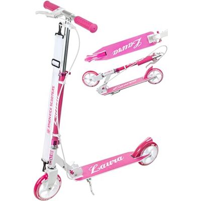 Raven Trottinette Enfant, Adulte Scooter – Trottinette Freestyle Pliable, Roulements ABEC-9, Réglage du Guidon en 4 Positions Raven Trottinette Enfant, Adulte Scooter – Trottinette Freestyle Pliable, Roulements ABEC-9, Réglage du Guidon en 4 Positions