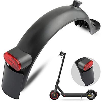 minghaoyuan Garde-boue arrière pour scooter électrique avec crochet et feu arrière pour Xiaomi M365, M365 Pro, M365 1S, M365 Pro 2, kit de rechange avec plaque d'immatriculation vide minghaoyuan Garde-boue arrière pour scooter électrique avec crochet et feu arrière pour Xiaomi M365, M365 Pro, M365 1S, M365 Pro 2, kit de rechange avec plaque d'immatriculation vide