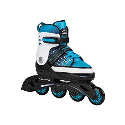 HUDORA Patins à roues alignées Basic bleu/menthe Patins pour enfants & adolescents en différentes tailles Patins à roulettes ajustables jusqu'à 4 tailles Idéal comme modèle de départ HUDORA Patins à roues alignées Basic bleu/menthe Patins pour enfants & adolescents en différentes tailles Patins à roulettes ajustables jusqu'à 4 tailles Idéal comme modèle de départ