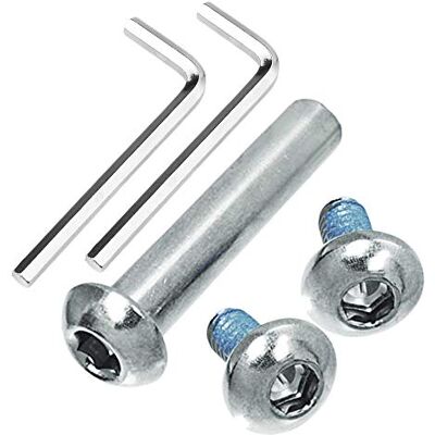 OTFAITP Vis de rechange M8 x 40 mm pour trottinette enfant à 2-3-4 roues Micro pliable Pour réparation d'essieux OTFAITP Vis de rechange M8 x 40 mm pour trottinette enfant à 2-3-4 roues Micro pliable Pour réparation d'essieux