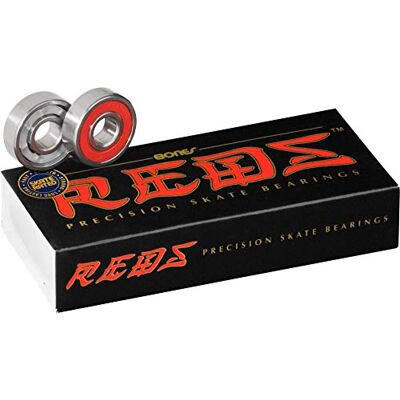 Bones Roulements de patins rouges (8 mm, lot de 16) Bones Roulements de patins rouges (8 mm, lot de 16)