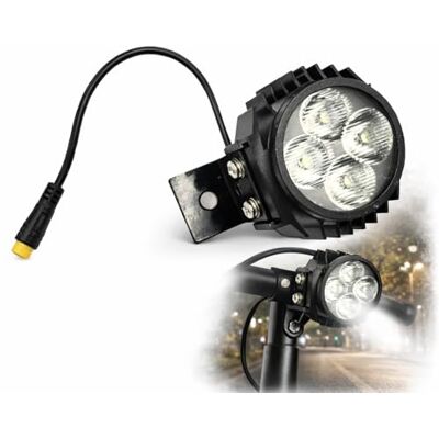WUPEDI Phare avant Kugoo Kukirin G2 Pro, for accessoires d'éclairage avant de scooter électrique Kukirin G2 Max Éclairage LED pour trottinette WUPEDI Phare avant Kugoo Kukirin G2 Pro, for accessoires d'éclairage avant de scooter électrique Kukirin G2 Max Éclairage LED pour trottinette