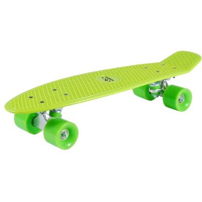 HUDORA Skateboard rétro pour enfant Skateboard vintage avec roulements à billes ABEC 5 HUDORA Skateboard rétro pour enfant Skateboard vintage avec roulements à billes ABEC 5