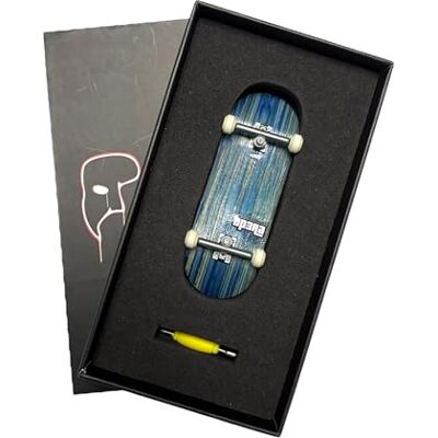 LEEFAI Pro Touche complète 34 x 96 mm, pré-assemblée avec planches en bambou 5 plis, roues en céramique, camions gravés Opera V2 LEEFAI Pro Touche complète 34 x 96 mm, pré-assemblée avec planches en bambou 5 plis, roues en céramique, camions gravés Opera V2