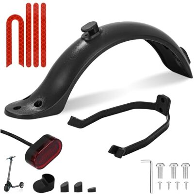 Ixydor Garde Boue Arrière pour Trottinette Electrique, Garde Boue Trottinette, Accessoires Trottinette Electrique pour Xiaomi M365 1S, avec Support de Garde-Boue, Accessoire de Remplacement, Outils Ixydor Garde Boue Arrière pour Trottinette Electrique, Garde Boue Trottinette, Accessoires Trottinette Electrique pour Xiaomi M365 1S, avec Support de Garde-Boue, Accessoire de Remplacement, Outils