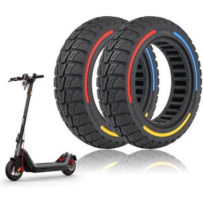 MotuTech 9.5 * 2.5-6.1 Pneu Sans Pneumatique pour NIU KQi3 KQi3 Sport KQi3 Pro KQi3 Max Trottinette Scooter Pneu Anti-crevaison Antidérapants Electrique (3Couleurs-2PCS) MotuTech 9.5 * 2.5-6.1 Pneu Sans Pneumatique pour NIU KQi3 KQi3 Sport KQi3 Pro KQi3 Max Trottinette Scooter Pneu Anti-crevaison Antidérapants Electrique (3Couleurs-2PCS)