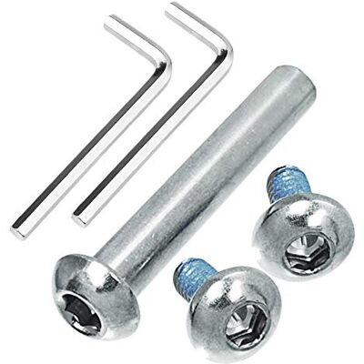 OTFAITP Vis de rechange M8 x 48 mm pour trottinette enfant 2-3-4 roues Micro pliable Pour réparation d'essieux OTFAITP Vis de rechange M8 x 48 mm pour trottinette enfant 2-3-4 roues Micro pliable Pour réparation d'essieux