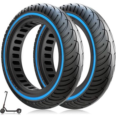 Amitor Pneus Trottinette 8,5 x 2 Roue Scooter Électrique M365 Pro Pro2 1S 3 Caoutchouc Plein Anti-perçage, 50/75-6,1 Amitor Pneus Trottinette 8,5 x 2 Roue Scooter Électrique M365 Pro Pro2 1S 3 Caoutchouc Plein Anti-perçage, 50/75-6,1