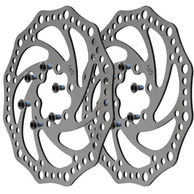 M365Lyon Disque de Frein 140mm Pour Trottinette électrique Dualtron 2 Dualtron 3 Dualtron Eagle Urbanglide E-Cross pro Kukirin G2 Max Kugoo Kirin M4 Pro, Dualtron Togo Limited (2 Disque 140)(2xpcs) M365Lyon Disque de Frein 140mm Pour Trottinette électrique Dualtron 2 Dualtron 3 Dualtron Eagle Urbanglide E-Cross pro Kukirin G2 Max Kugoo Kirin M4 Pro, Dualtron Togo Limited (2 Disque 140)(2xpcs)