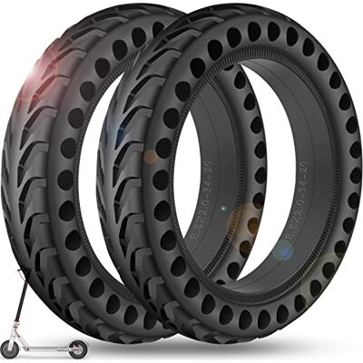 BANGTING Roues massives de 8,5 pouces pour scooter électrique, 8 1/2 x2 pneus de remplacement, 50/75-6.1 roue de rechange pour Xiaomi Pro 2/M365 / M365 Pro / 1S/3/3 Lite/Essential BANGTING Roues massives de 8,5 pouces pour scooter électrique, 8 1/2 x2 pneus de remplacement, 50/75-6.1 roue de rechange pour Xiaomi Pro 2/M365 / M365 Pro / 1S/3/3 Lite/Essential