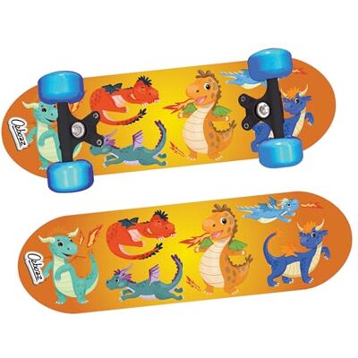 Ozbozz DRAGONS SKATEBOARD AVEC ROUES CLIGANTES 43,2 CM Ozbozz DRAGONS SKATEBOARD AVEC ROUES CLIGANTES 43,2 CM