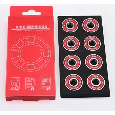 XiKe 608 2RS/ZZx8 Roulements Longboard XiKe 608 2RS/ZZx8 Roulements Longboard