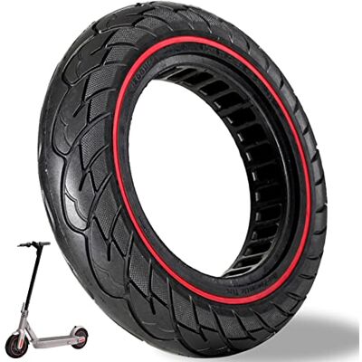 Aloskart 10 Pouces Pneu Plein pour Trottinette Electrique 10x2.5, Scooter Roue pour Segway Ninebot G30 Max,G30/G30E/G30LP, Pneu Tubeless Trottinette, Increvable, Solide Aloskart 10 Pouces Pneu Plein pour Trottinette Electrique 10x2.5, Scooter Roue pour Segway Ninebot G30 Max,G30/G30E/G30LP, Pneu Tubeless Trottinette, Increvable, Solide