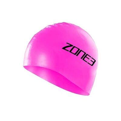 ZONE3 Silicone Swim Cap SA24SCAP Rose ZONE3 Silicone Swim Cap SA24SCAP Rose