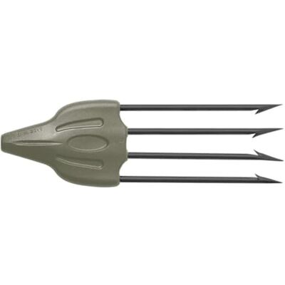 SALVIMAR Speed MUSTAD, Flocon Unisexe Adultes, Military Green, 4 pointes SALVIMAR Speed MUSTAD, Flocon Unisexe Adultes, Military Green, 4 pointes
