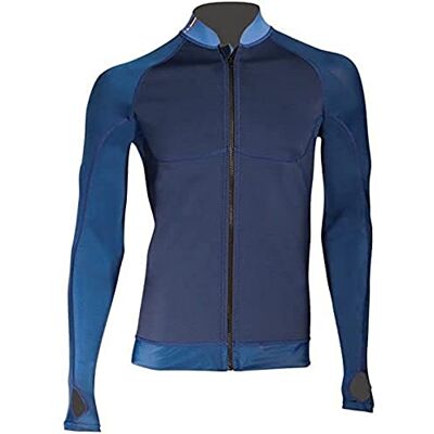 BEUCHAT Atoll Veste de Snorkeling pour Hommes, Bleu, XS BEUCHAT Atoll Veste de Snorkeling pour Hommes, Bleu, XS