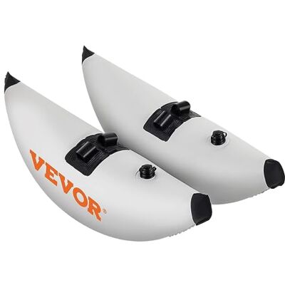 VEVOR Lot de 2 stabilisateurs de stabilisateur de kayak, flotteur gonflable en PVC avec bras latéraux, kit de système de stabilisation pour kayaks, canoës, bateaux de pêche VEVOR Lot de 2 stabilisateurs de stabilisateur de kayak, flotteur gonflable en PVC avec bras latéraux, kit de système de stabilisation pour kayaks, canoës, bateaux de pêche
