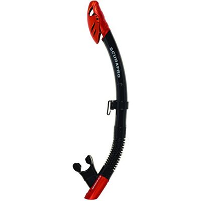 SCUBAPRO Spectra Dry Tuba sec avec valve (couleur : rouge/noir) SCUBAPRO Spectra Dry Tuba sec avec valve (couleur : rouge/noir)