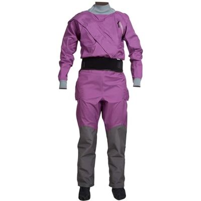 GSCLZ Combinaison sèche imperméable pour kayak, kitesurf, rafting et plongée pour femme, avec ceinture jambes réglables pour sports nautiques et kayaks (S) GSCLZ Combinaison sèche imperméable pour kayak, kitesurf, rafting et plongée pour femme, avec ceinture jambes réglables pour sports nautiques et kayaks (S)