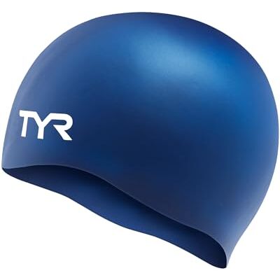 TYR Adult Wrinkle Free Silicone Swim Cap for Drag Reduction and Hair Protection Blend (Green) Mixte TYR Adult Wrinkle Free Silicone Swim Cap for Drag Reduction and Hair Protection Blend (Green) Mixte