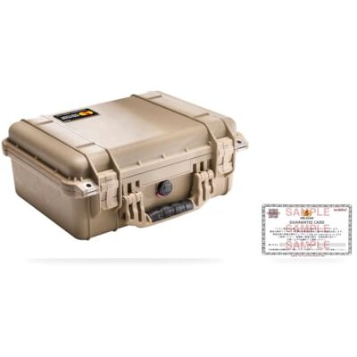 Pelican 1450 Mallette avec mousse Marron désert Pelican 1450 Mallette avec mousse Marron désert
