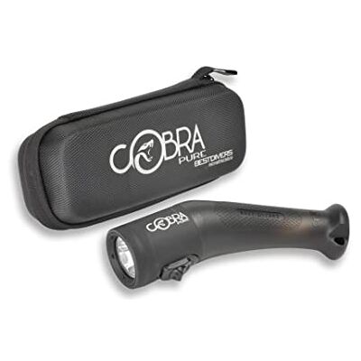 Best divers Cobra Pure LAMPADA SUB Unisex Adulto, nera, Best divers Cobra Pure LAMPADA SUB Unisex Adulto, nera,