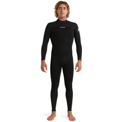 Quiksilver Prologue 3/2 BZ GBS Combinaisons humides pour Hommes, Black, MS Quiksilver Prologue 3/2 BZ GBS Combinaisons humides pour Hommes, Black, MS