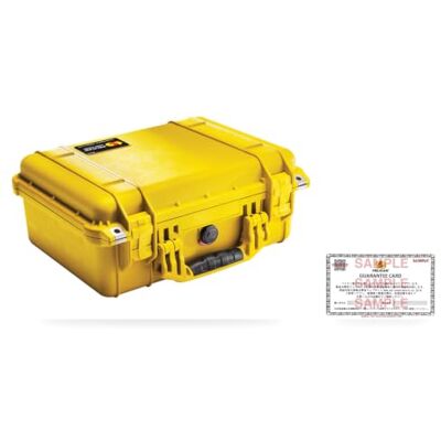 Pelican 1450 Étui avec mousse (jaune) Pelican 1450 Étui avec mousse (jaune)