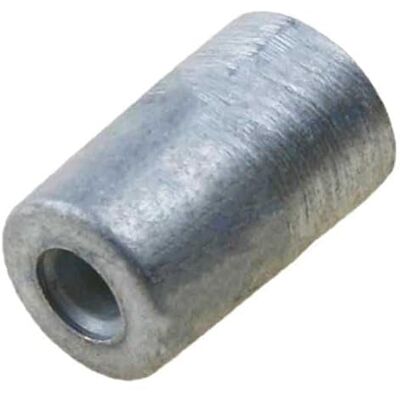 Recmar Rec68T-11325-00Al Anode en aluminium argentée - Pièce pour moteur de bateau Recmar Rec68T-11325-00Al Anode en aluminium argentée - Pièce pour moteur de bateau