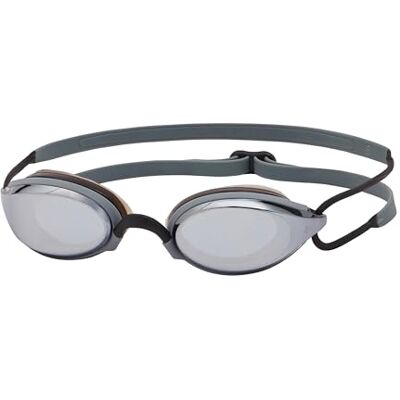 Zoggs Fusion Air Titanium Noir Gris Miroir Fumé Zoggs Fusion Air Titanium Noir Gris Miroir Fumé