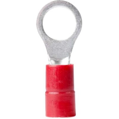 Ancor MARINE GRADE 222236 Marine Grade Electrical Nylon Insulated Double Crip Funnel Entry Ring Terminals with Insulation Grip (8-Gauge, Size 3/8 Screw, 100-Pack) Ancor MARINE GRADE 222236 Marine Grade Electrical Nylon Insulated Double Crip Funnel Entry Ring Terminals with Insulation Grip (8-Gauge, Size 3/8 Screw, 100-Pack)