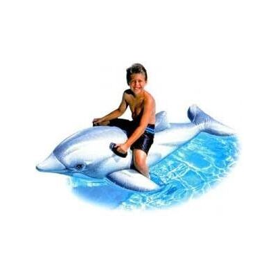 Intex Dauphin à chevaucher 175 x 66 cm Intex Dauphin à chevaucher 175 x 66 cm