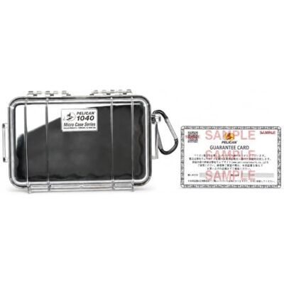 Pelican 1040 Micro valise pour iPhone 4, résistante à l'eau, noir/transparent, modèle : 1040-025-100 Pelican 1040 Micro valise pour iPhone 4, résistante à l'eau, noir/transparent, modèle : 1040-025-100
