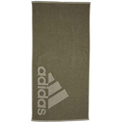 adidas Mixte Brand Towel, Olive Strata/Silver Pebble, One Size adidas Mixte Brand Towel, Olive Strata/Silver Pebble, One Size