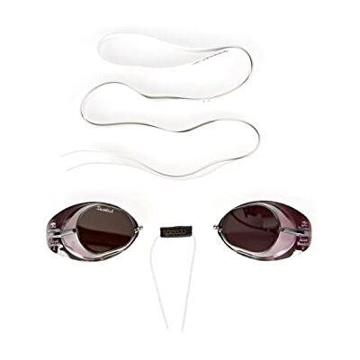 Speedo Swedish Mirror Lunettes de natation Mixte Adulte, Blanc/Chrome, Taille Unique Speedo Swedish Mirror Lunettes de natation Mixte Adulte, Blanc/Chrome, Taille Unique