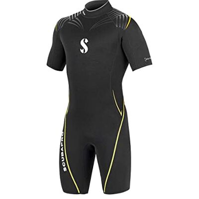 SCUBAPRO Defintion Shorty 2.5MM HME XS Kit de détendeur pour plongée en Eau Froide Unisex-Adult, Black SCUBAPRO Defintion Shorty 2.5MM HME XS Kit de détendeur pour plongée en Eau Froide Unisex-Adult, Black