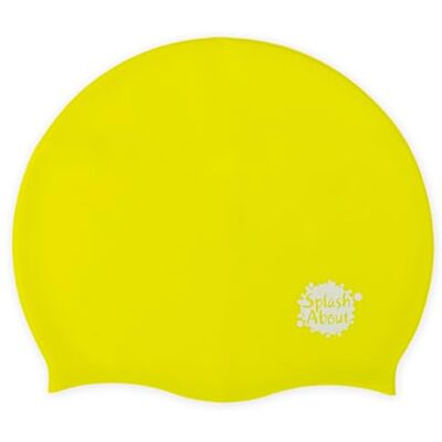 Splash About Bonnet de Bain en Silicone Junior, Lime, 4-12 Ans Splash About Bonnet de Bain en Silicone Junior, Lime, 4-12 Ans